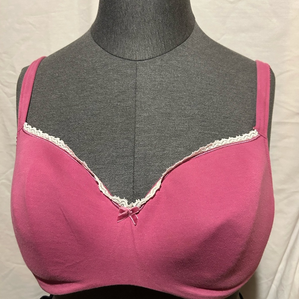 Cacique cotton balconette bra